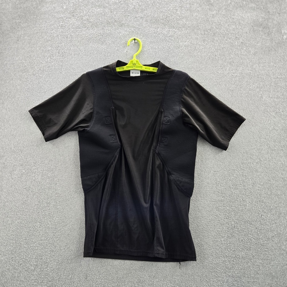 5.11 Tactical Men Shirt XL Black Baselayer Gorpcore Short Sleeve